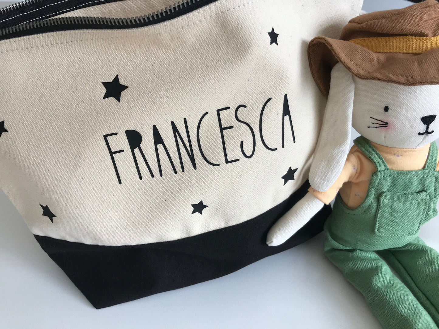 Personalised Star Bag, Custom Zip Storage, Crafty Cath's