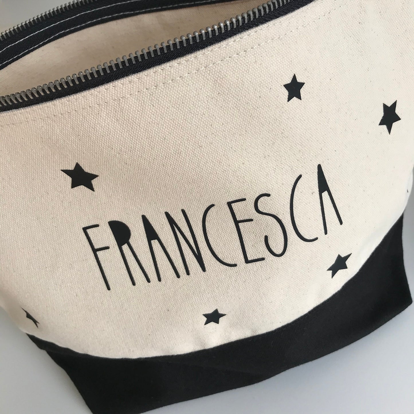 Personalised Star Bag, Custom Zip Storage, Crafty Cath's