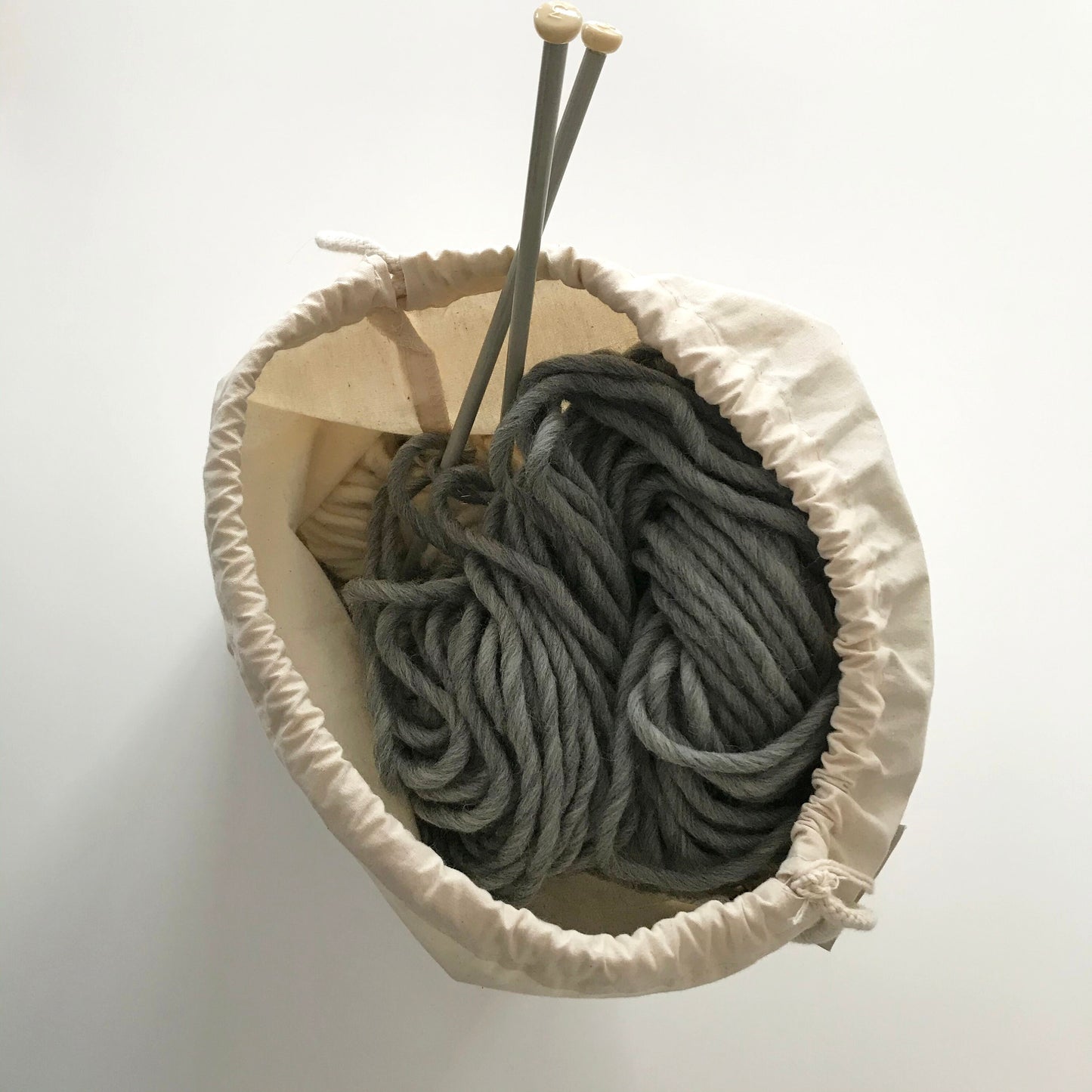 Elegant Personalised, Knitting Stuff, Craft Stuff Storage, Drawstring, Organic, Sack, Bag, Mother's Day, Crafty Cath's