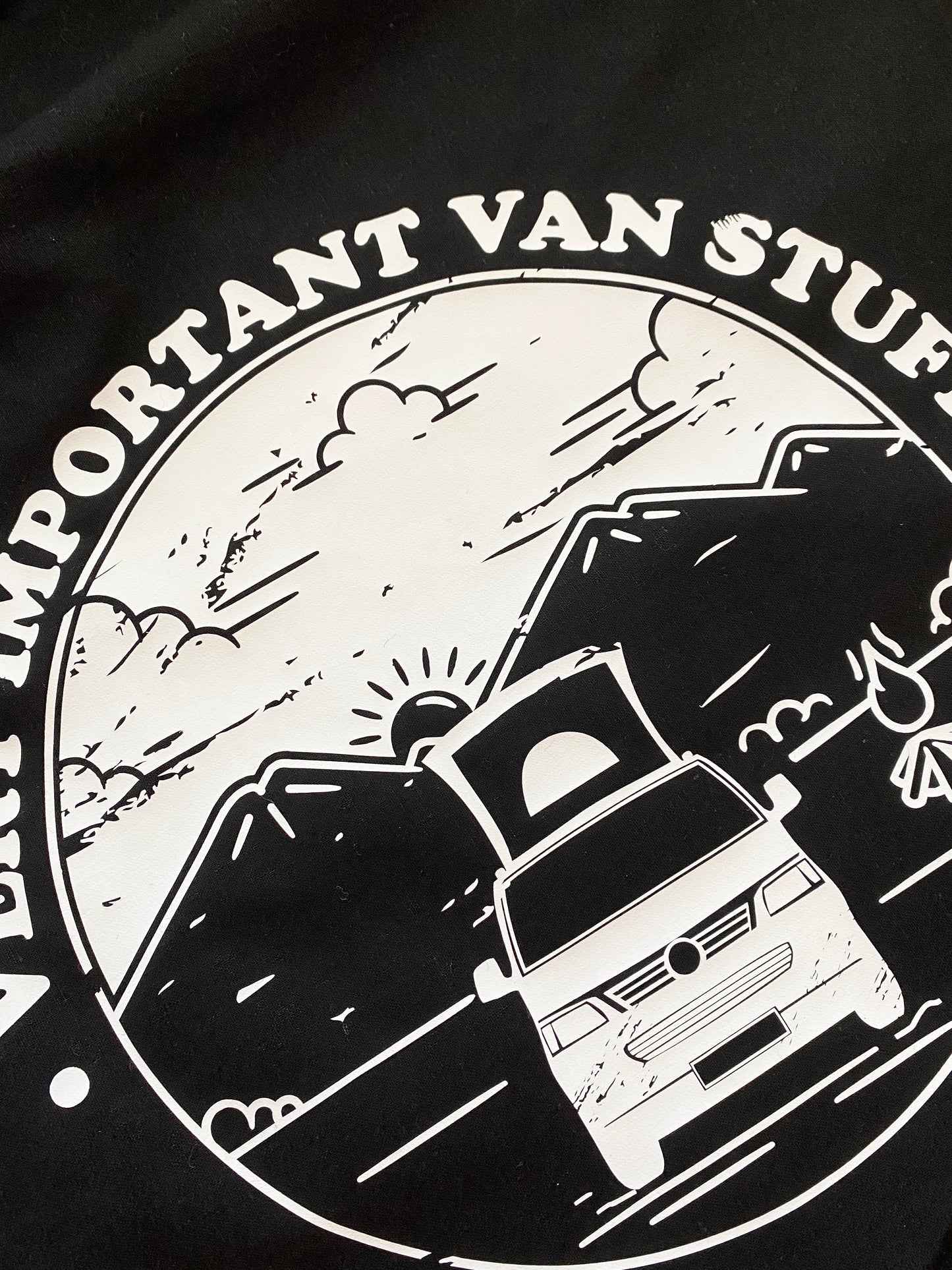 Personalised Very Important Van Stuff Campervan Sack, T4, T5, T6
