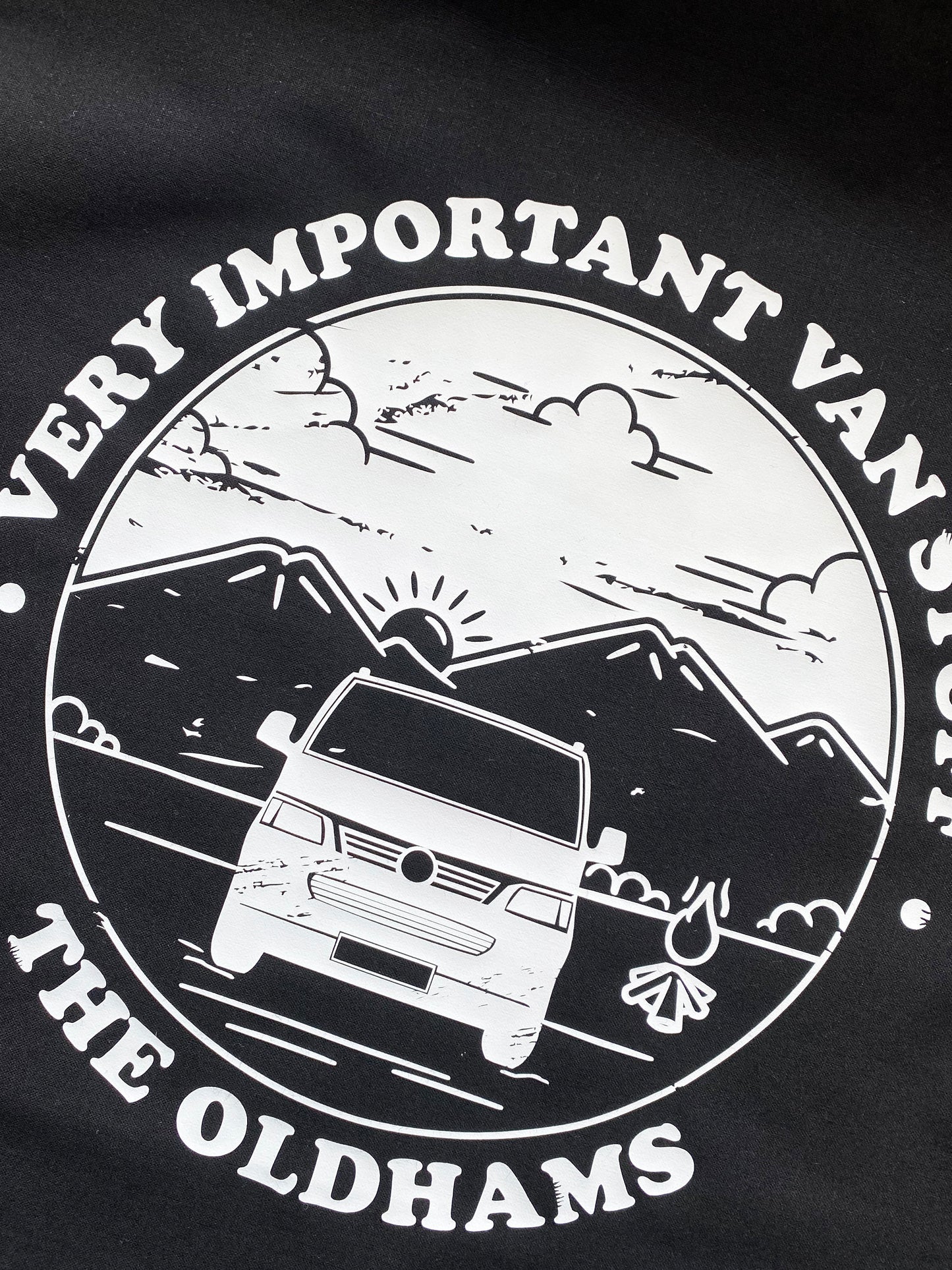 Personalised Very Important Van Stuff Campervan Sack, T4, T5, T6