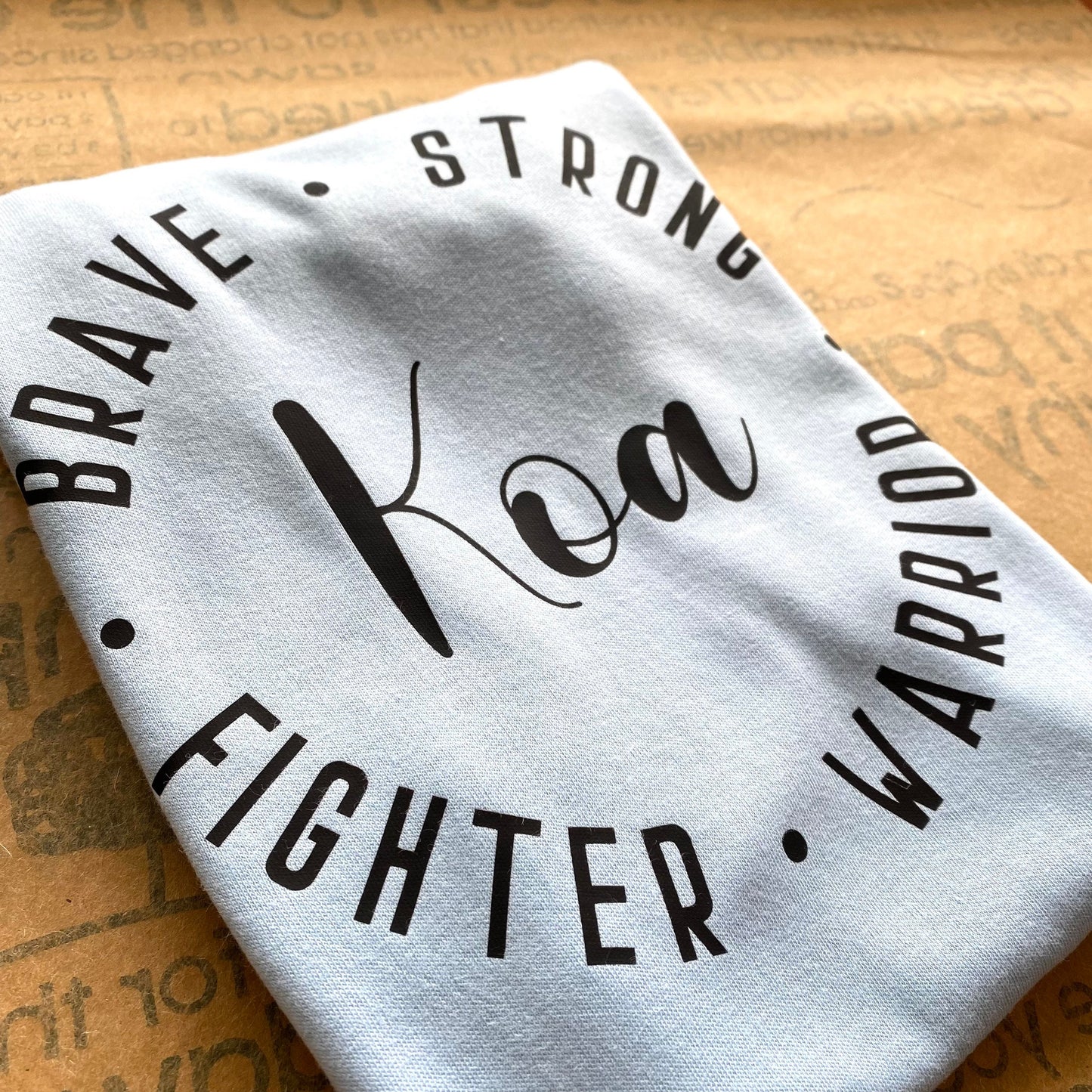 Elegant, Strong, Fighter, Warrior Princess, Personalised Baby Grow, Romper for Girls and Boys