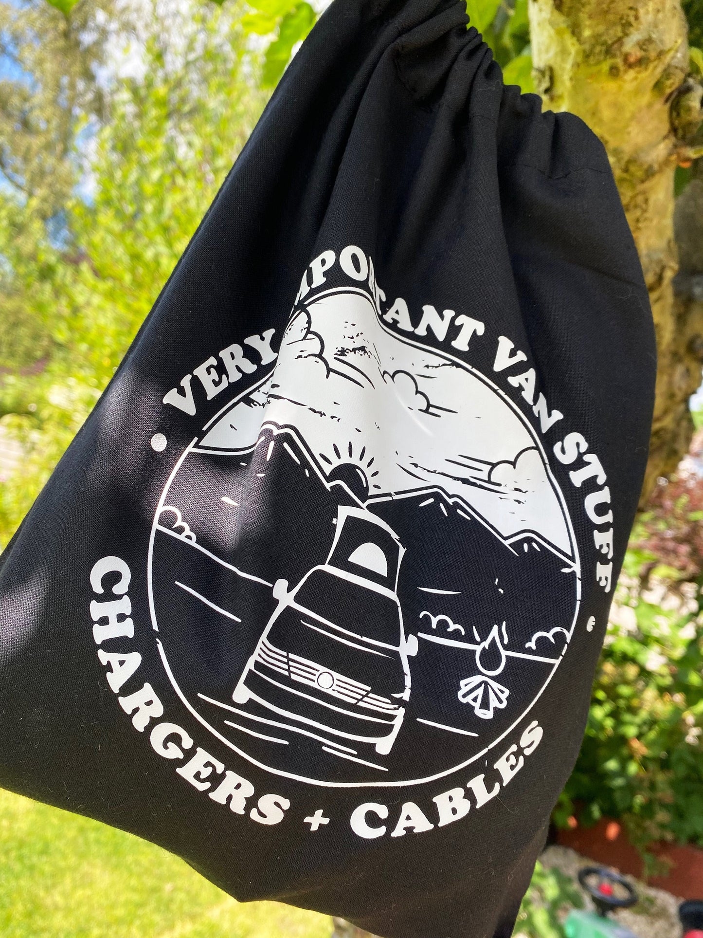 Personalised Very Important Van Stuff Campervan Sack, T4, T5, T6